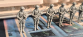 3d Printed 1/72 Modern Soldier Formation Squad (Eight Members) Unpainted Kit